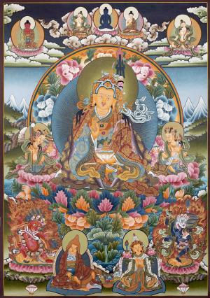 8 Guru Manifestation Thangka | Guru Rinpoche